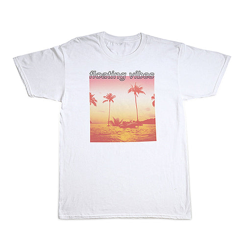 Wave Velocity Floating Vibes Tee (White)