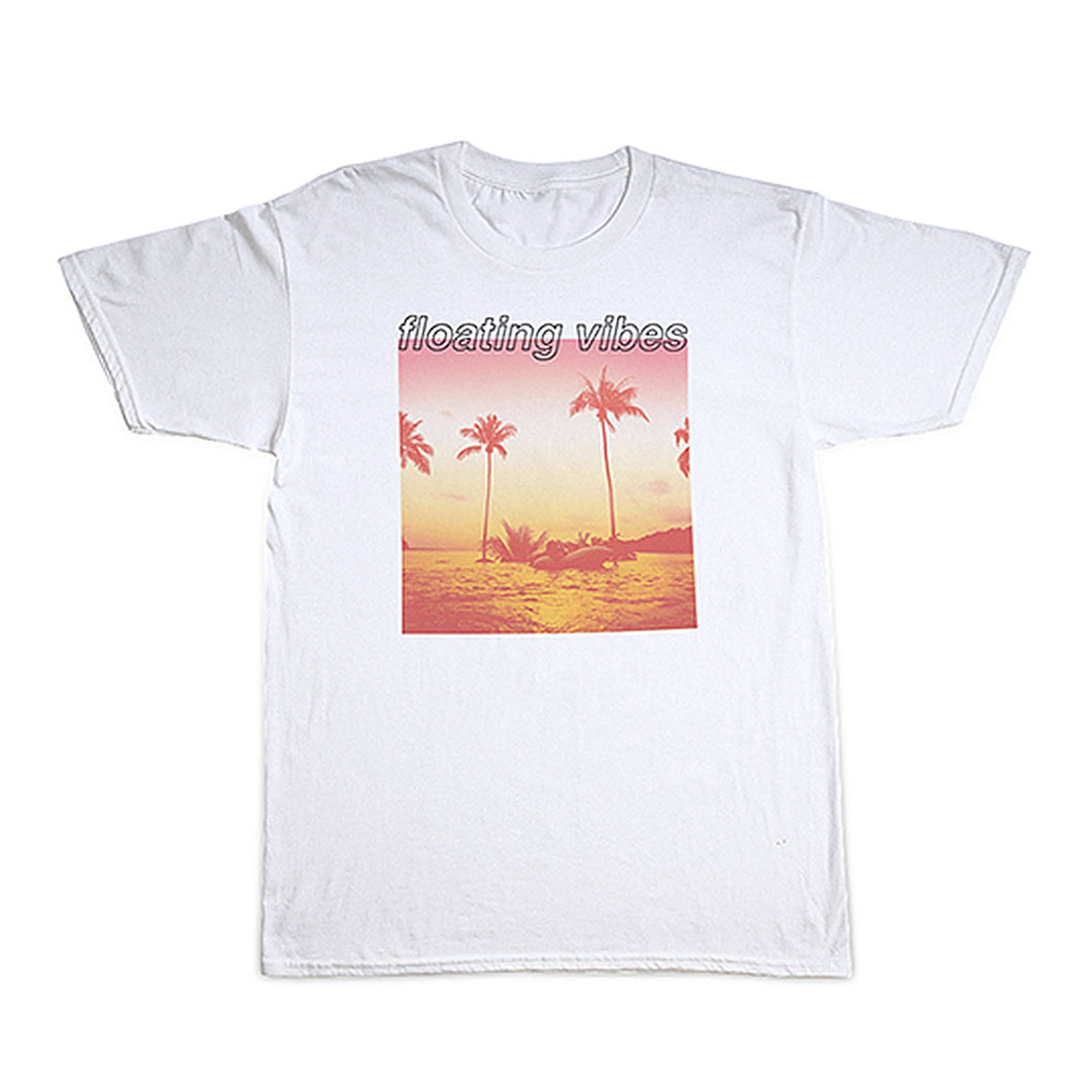 Wave Velocity Floating Vibes Tee (White)