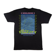 Load image into Gallery viewer, Wave Velocity Worldwide Tee (Black)