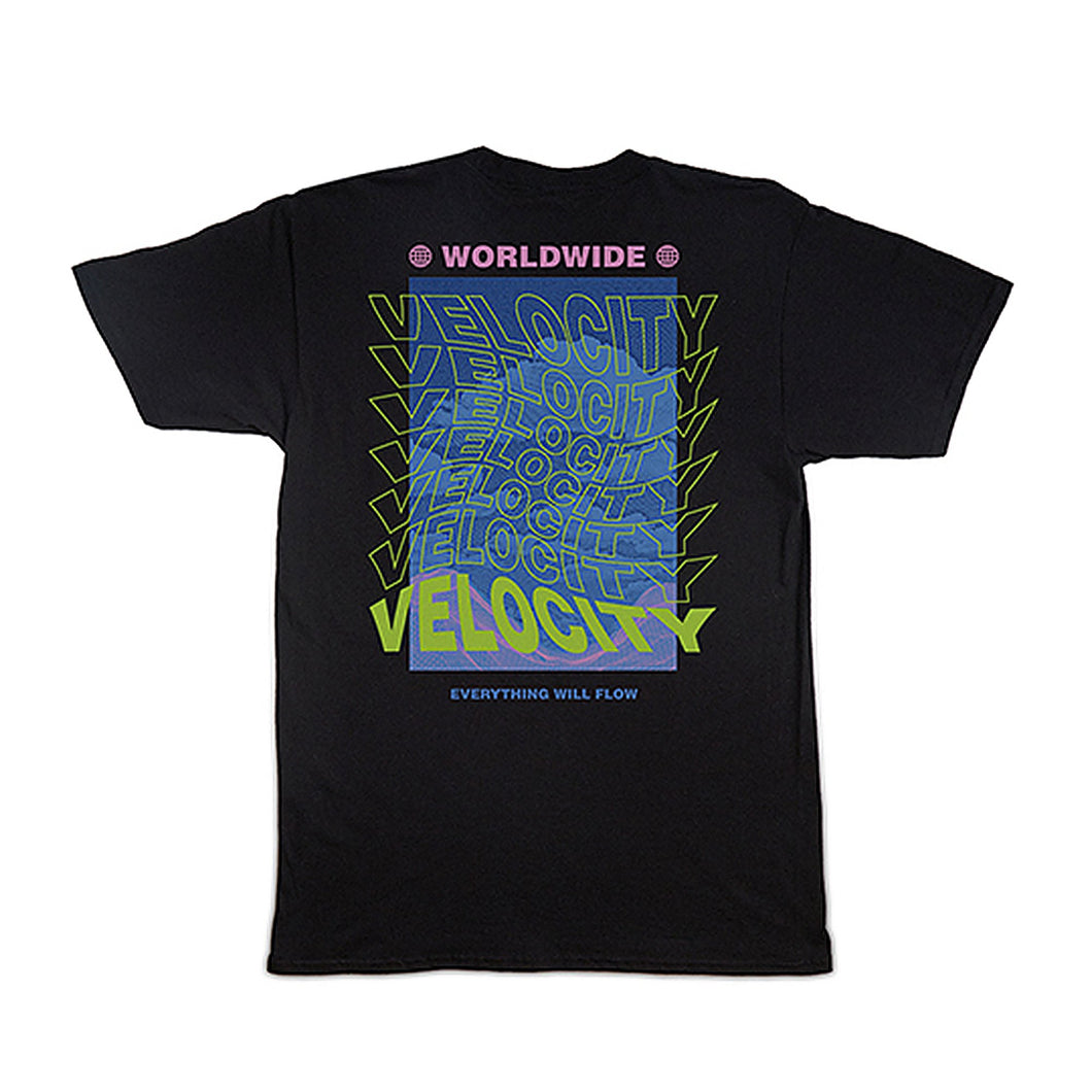 Wave Velocity Worldwide Tee (Black)