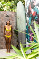 Agos Eco Tri Sport Bikini (Yellow) - KS Boardriders | Philippines Online Branded Clothes & Surf Shop