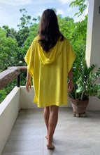 Load image into Gallery viewer, Aguariva Adult Towel Poncho (Yellow) - KS Boardriders Surf Shop