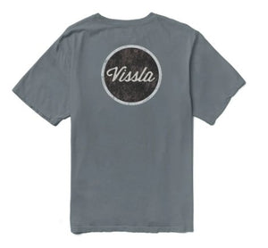 Badge SS Tee (Graphite) - KS Boardriders Surf Shop