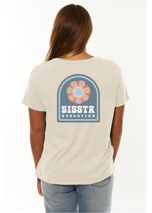 Blossom Ss Knitt Tee - KS Boardriders Surf Shop
