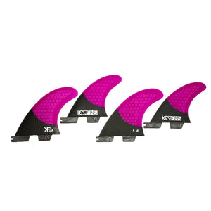 FCS 2 Base, The Thrasher Carbon, SF4 Quad Fin Set - KS Boardriders | Philippines Online Branded Clothes & Surf Shop