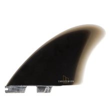 Load image into Gallery viewer, FCS 2 Christenson Keel Performance Glass Black Retail Fins - KS Boardriders Surf Shop