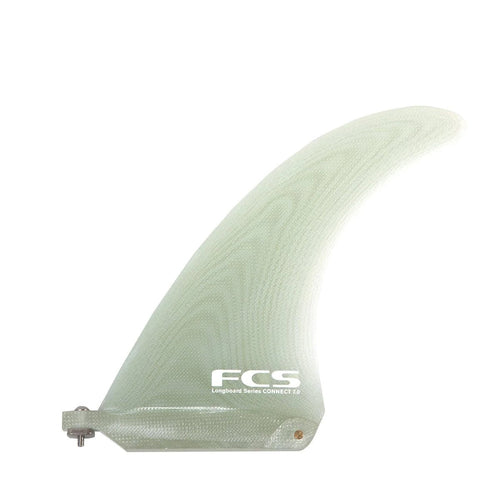 FCS 2 Connect PG 9.0 Longboard Fin (Clear) - KS Boardriders Surf Shop