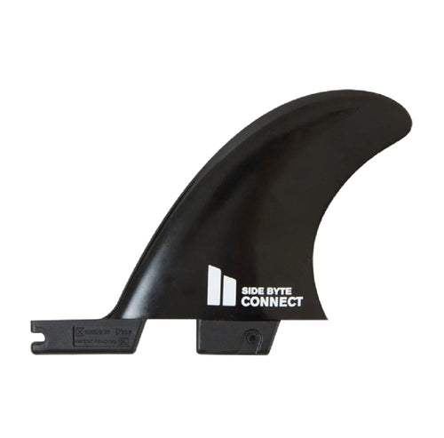 FCS 2 Connect Quad Rear Side Byte Fins Small (Black) - KS Boardriders Surf Shop