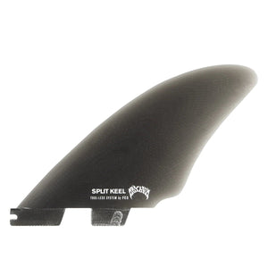 FCS 2 Matt Biolos Performance Glass Split Keel Smoke Quad Retail Fins - KS Boardriders Surf Shop