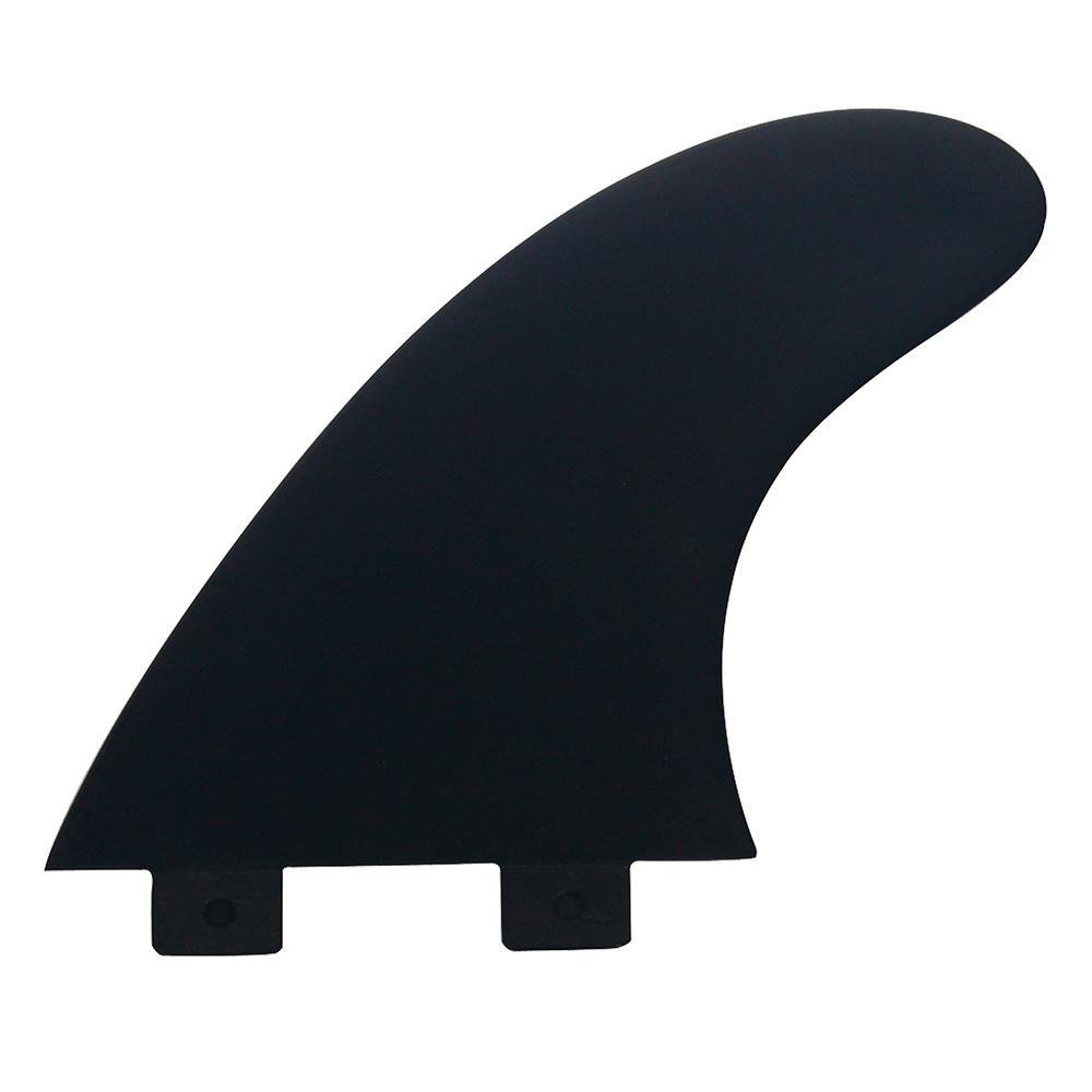FCS Base Jet Black Tri Fin Set (Black) - KS Boardriders Surf Shop