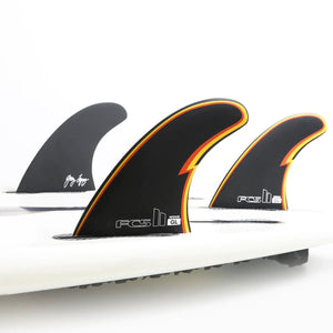 FCS II Gerry Lopez Performance Core Tri Fins (Black) - KS Boardriders Surf Shop
