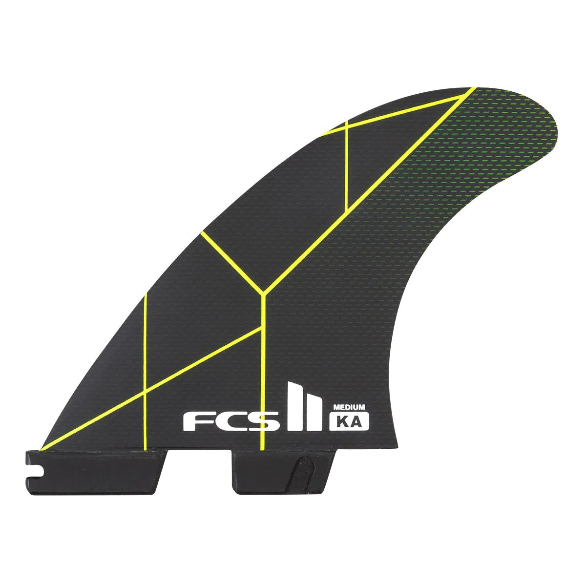 FCS II Kolohe Andino Performance Core Black/Acid Tri Fins - KS Boardriders Surf Shop