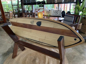Ferrara 5'7 Wooden Fish Tail Shortboard (Second Hand) - KS Boardriders Surf Shop
