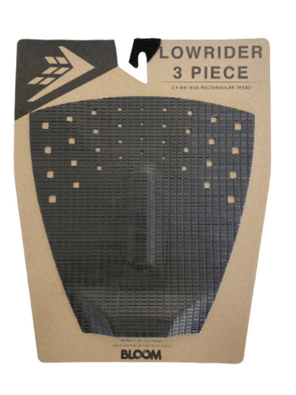 Firewire Lowrider Thin 3 Piece Arch (Black/Charcoal) - KS Boardriders Surf Shop