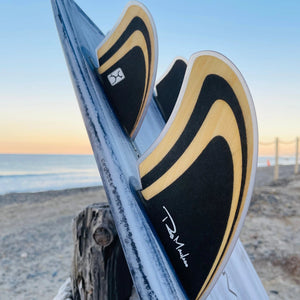 Firewire Machado Seaside Quad Fin Single Tab (Bamboo/Black) - KS Boardriders Surf Shop