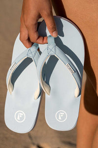 Foamlife Lixi SC Womens Flip Flops (Powder Blue) - KS Boardriders Surf Shop