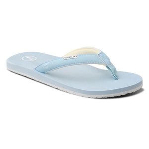 Foamlife Lixi SC Womens Flip Flops (Powder Blue) - KS Boardriders Surf Shop