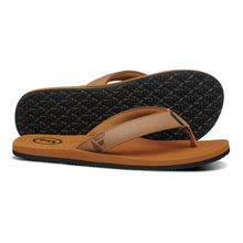 Load image into Gallery viewer, Foamlife Seales Mens Flip Flops (Tan) - KS Boardriders Surf Shop