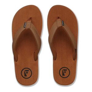 Foamlife Seales Mens Flip Flops (Tan) - KS Boardriders Surf Shop