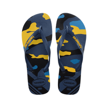 Load image into Gallery viewer, Havaianas Mens Top Camu (Indiogo Blue) - KS Boardriders Surf Shop