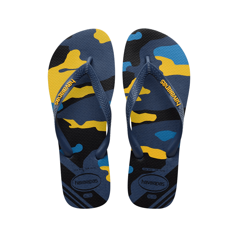 Havaianas Mens Top Camu (Indiogo Blue) - KS Boardriders Surf Shop