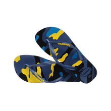 Load image into Gallery viewer, Havaianas Mens Top Camu (Indiogo Blue) - KS Boardriders Surf Shop