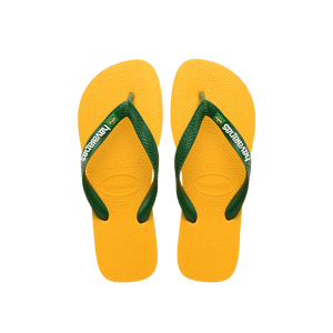 Havaianas Unisex Brasil Logo (Pop Yellow) - KS Boardriders Surf Shop
