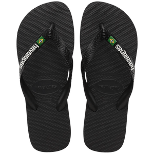 Havaianas Unisex Brazil Logo Black KS Boardriders Surf Shop