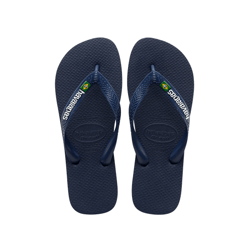 Havaianas Unisex Brazil Logo (Navy Blue) - KS Boardriders Surf Shop