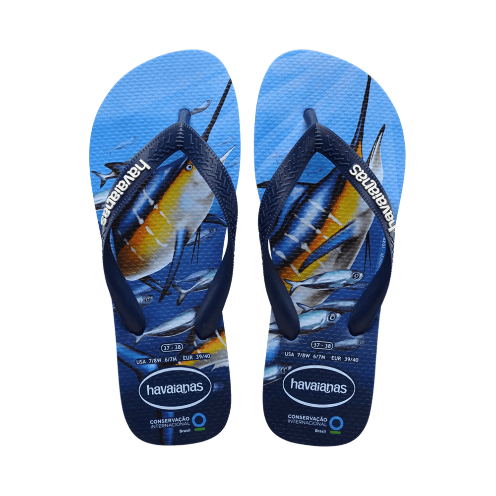 Havaianas Unisex Conservacao Internacional (Blue Star) - KS Boardriders Surf Shop