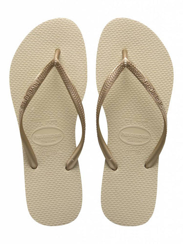 Havaianas Womens Slim Sand Areia/Dourado Claro - KS Boardriders | Philippines Online Branded Clothes & Surf Shop