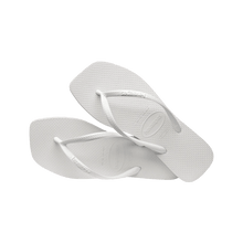 Load image into Gallery viewer, Havaianas Womens Slim Square (White) - KS Boardriders Surf Shop