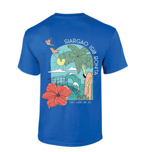 Isla Bonita Cloud 9 Tee (Royal Blue) - KS Boardriders Surf Shop