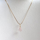 Isla PH Leila Faceted Rose Quartz Charm Necklace - KS Boardriders Surf Shop