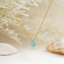 Load image into Gallery viewer, ISLA PH Paradiso Handmade Sea Glass Necklace - Artic Blue - KS Boardriders Surf Shop