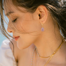 Load image into Gallery viewer, Isla PH Paradiso Sea Glass Earring (Lilac) - KS Boardriders Surf Shop