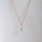Isla PH Wisdom Of The Sea Larimar Stone Charm Necklace - KS Boardriders Surf Shop
