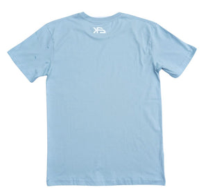 KS Board Meeting Mens Tee (Print on Front Wash Sky Blue) - KS Boardriders Surf Shop