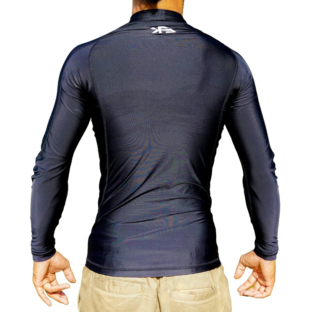 KS Flow Swoop Rashvest (Black) - KS Boardriders Surf Shop