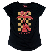 Load image into Gallery viewer, KS Life is Good Womens Tee (Black) - KS Boardriders Surf Shop