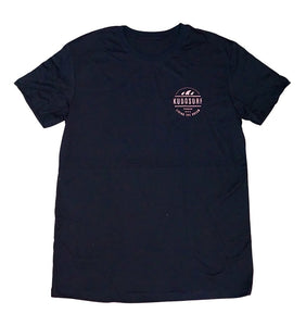 KS Retro Living the Dream w/ Fins Kids Tee (Organic Black) - KS Boardriders Surf Shop