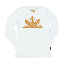 Load image into Gallery viewer, KS Rise Mens L/S Tee (White) - KS Boardriders Surf Shop
