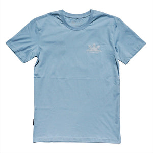 KS Rise Men's Tee (Blue) - KS Boardriders Surf Shop