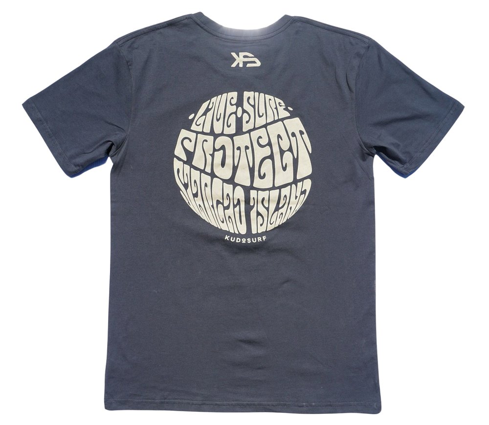 KS Siargao Protect Mens Tee (Charcoal) - KS Boardriders Surf Shop