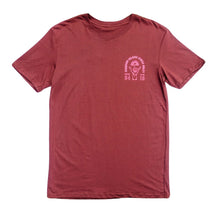 Load image into Gallery viewer, KS Siargao Vibes Only Mens Tee (Burgundy) - KS Boardriders Surf Shop