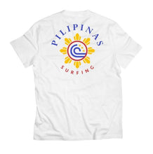 Load image into Gallery viewer, KS UPSA Pilipinas Surfing Pride Kid&#39;s Tee (Cotton White) - KS Boardriders Surf Shop