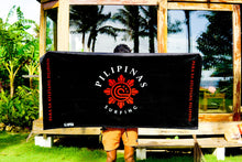 Load image into Gallery viewer, KS UPSA Pilipinas Surfing Pride Towel (Black) - KS Boardriders Surf Shop