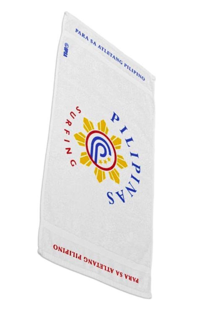 KS UPSA Pilipinas Surfing Pride Towel (White) - KS Boardriders Surf Shop