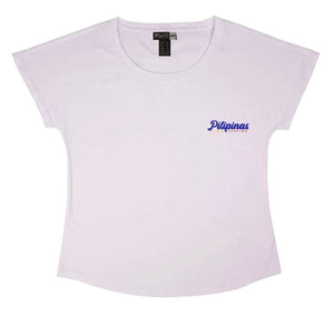 KS UPSA Pilipinas Surfing Statement Women's Tee (Organic White) - KS Boardriders Surf Shop