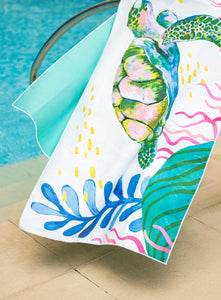 Magwai Quick Drying Beach Towel - Pawikan - KS Boardriders Surf Shop